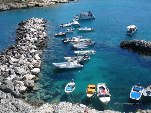 The small port, San Domino