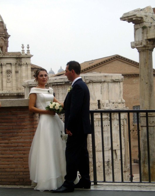 Old meets new at the Foro Romano