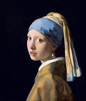 Girl with a Pearl Earring (1665) by Johannes Vermeer