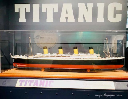 Titanic: the unsinkable ship exhibit Maritime Museum of the Atlantic Halifax