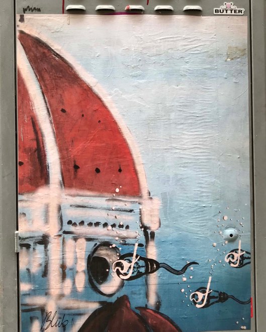 Firenze Duomo Blub street art