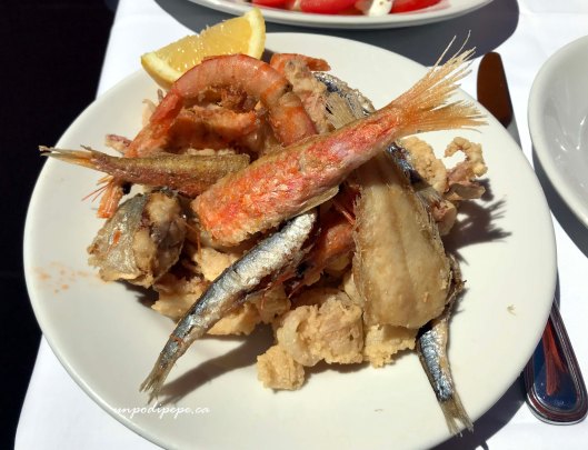 Fritto misto, Vernazza Cinque Terre