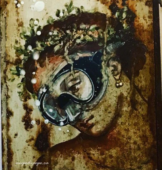 Blub Il Volo di Dedalo e la caduta di Icaro fresco MANN