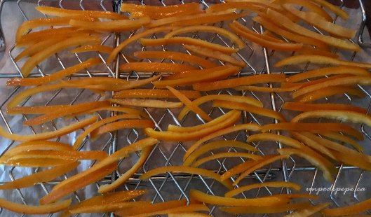 Candied orange peel