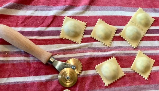 Ravioli di ricotta e spinaci