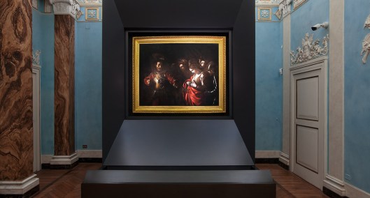 Martirio di Sant'Orsola by Caravaggio in Palazzo Zevallos Stigliano