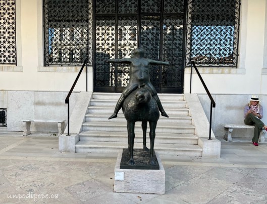 Marino Marini L'angelo della città Guggenheim museum Venezia